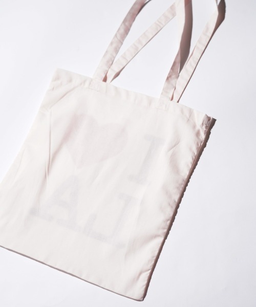 THRIFTY LOOK(スリフティールック)の「THRIFTY LOOK スリフティルック / "I LOVE LA"COTTON TOTE(トートバッグ・メンズ・ミント/パープル/ピンク/ナチュラル/ネイビー/ホワイト・ONE SIZE)」の14枚目の写真