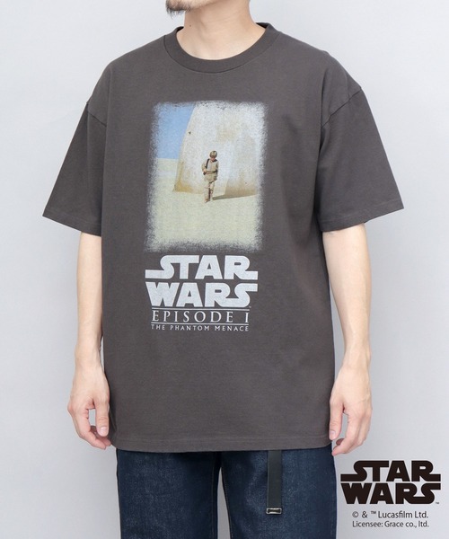 スターウォーズ　ムービーTシャツ　エピソード4　ジェダイ　ビックプリント　XL スターウォーズ ムービーTシャツ エピソード4 ジェダイ ビック