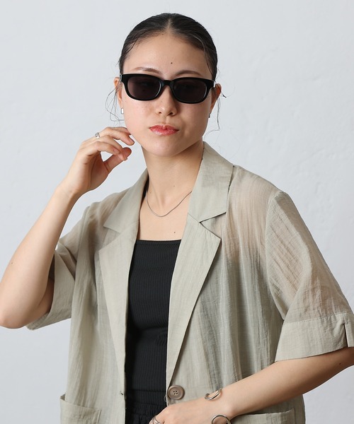 COLONY 2139（コロニートゥーワンスリーナイン）の「スクエアサングラス（サングラス・レディース・ブラック/クリア・FREE）」の11枚目の写真