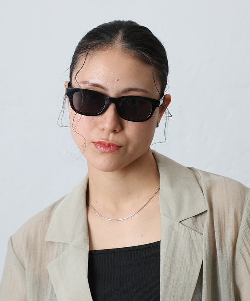 COLONY 2139（コロニートゥーワンスリーナイン）の「スクエアサングラス（サングラス・レディース・ブラック/クリア・FREE）」の8枚目の写真