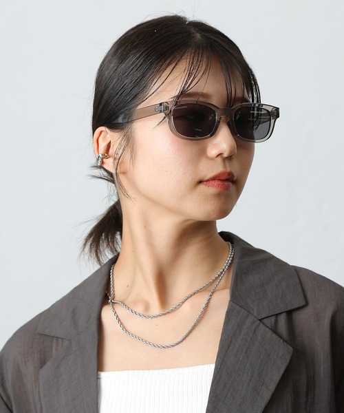 COLONY 2139（コロニートゥーワンスリーナイン）の「スクエアサングラス（サングラス・レディース・ブラック/クリア・FREE）」の16枚目の写真