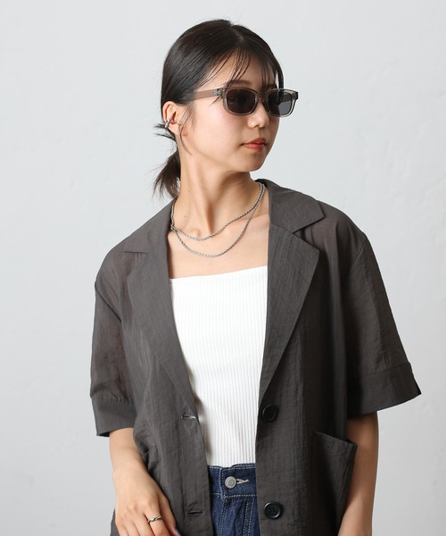 COLONY 2139（コロニートゥーワンスリーナイン）の「スクエアサングラス（サングラス・レディース・ブラック/クリア・FREE）」の17枚目の写真