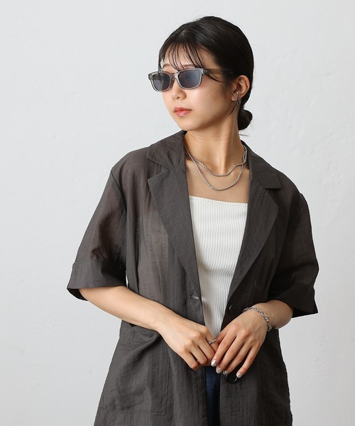 COLONY 2139（コロニートゥーワンスリーナイン）の「スクエアサングラス（サングラス・レディース・ブラック/クリア・FREE）」の18枚目の写真