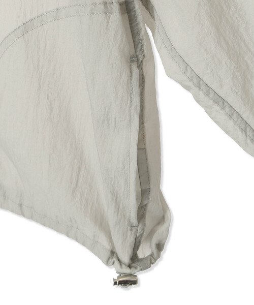 【接触冷感】シアーワッシャーブルゾン