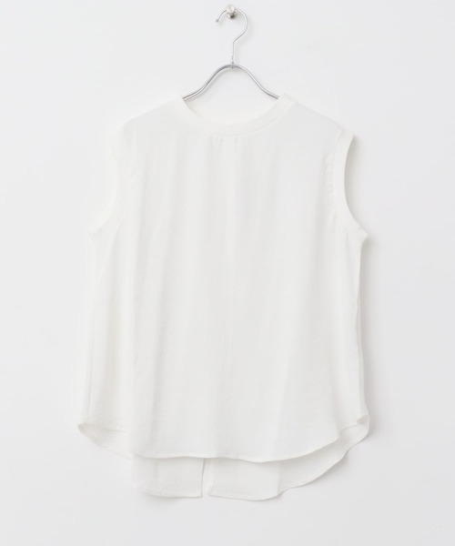 ITEMS URBANRESEARCH(アイテムズ アーバンリサーチ)の「ジョーゼットノースリーブトップス(Tシャツ/カットソー・レディース・ホワイト/ピンク/ブラック・FREE)」の20枚目の写真