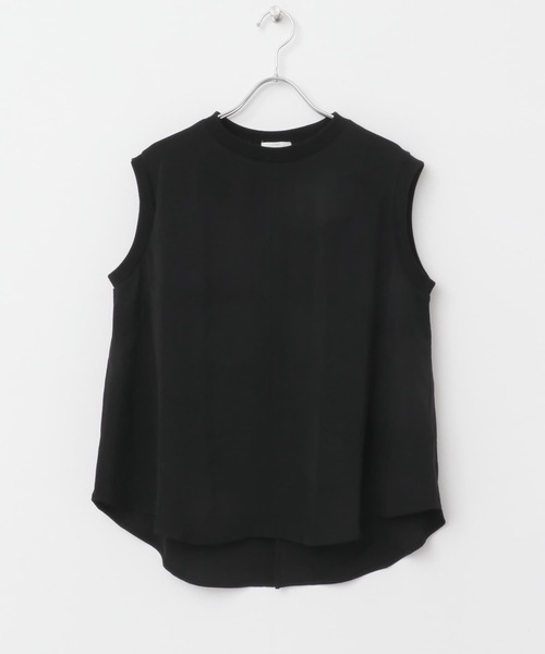 ITEMS URBANRESEARCH(アイテムズ アーバンリサーチ)の「ジョーゼットノースリーブトップス(Tシャツ/カットソー・レディース・ホワイト/ピンク/ブラック・FREE)」の21枚目の写真