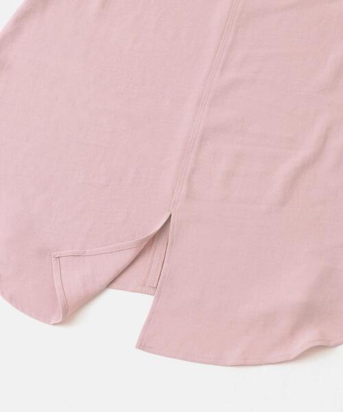ITEMS URBANRESEARCH(アイテムズ アーバンリサーチ)の「ジョーゼットノースリーブトップス(Tシャツ/カットソー・レディース・ホワイト/ピンク/ブラック・FREE)」の6枚目の写真