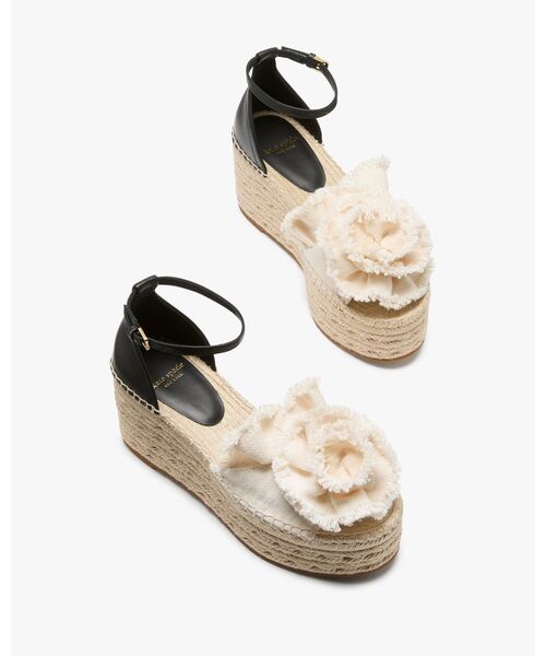 kate spade/ フローリッシュ エスパドリーユ ウェッジ サンダル フローリッシュ エスパドリーユ ウェッジ サンダル(サンダル
