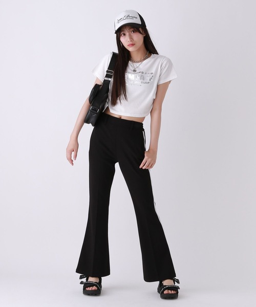 repipi armario（レピピ アルマリオ）の「ハクプリントチビTEE【接触冷感】（Tシャツ/カットソー・キッズ・ブラック/イエロー/ホワイト/ピンク・SMALL/MEDIUM/LARGE）」の5枚目の写真