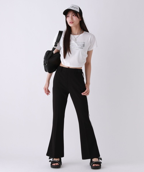 repipi armario（レピピ アルマリオ）の「ハクプリントチビTEE【接触冷感】（Tシャツ/カットソー・キッズ・ブラック/イエロー/ホワイト/ピンク・SMALL/MEDIUM/LARGE）」の6枚目の写真