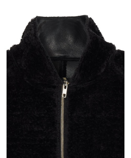 Ameri（アメリ）の「BOA HIGH NECK BOLERO（カーディガン/ボレロ・レディース・ブラック/カーキ/グレイッシュベージュ・FREE）」の12枚目の写真