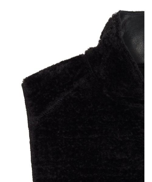 Ameri（アメリ）の「BOA HIGH NECK BOLERO（カーディガン/ボレロ・レディース・ブラック/カーキ/グレイッシュベージュ・FREE）」の13枚目の写真