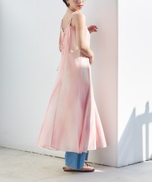 STRATA（エストラータ）の「グラデーションマーブルキャミワンピースセット 【低身長・小柄女性】（ワンピース）」