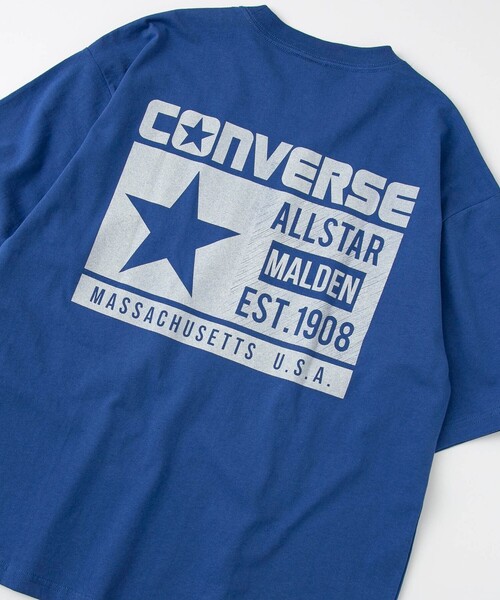 CONVERSE（コンバース）の「CONVERSE（コンバース）ヴィンテージプリントTシャツ（Tシャツ/カットソー・メンズ・ホワイト/ダークグリーン/オフホワイト/その他1/ダークグレー/ロイヤルブルー・S/M/L/XL）」の5枚目の写真