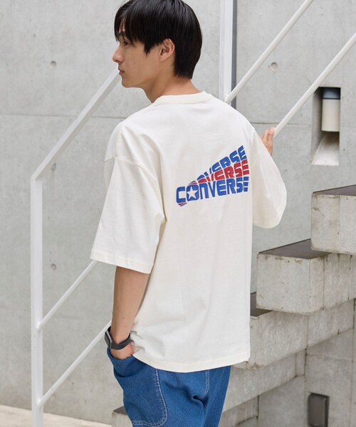 CONVERSE（コンバース）の「CONVERSE（コンバース）ヴィンテージプリントTシャツ（Tシャツ/カットソー・メンズ・ホワイト/ダークグリーン/オフホワイト/その他1/ダークグレー/ロイヤルブルー・S/M/L/XL）」の10枚目の写真