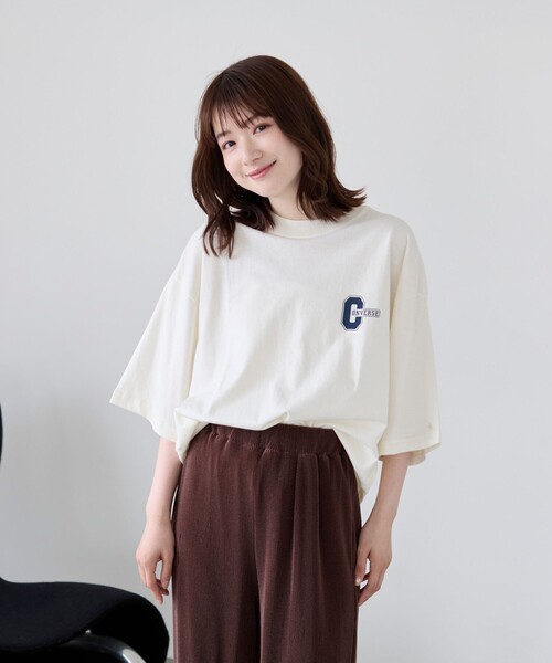 CONVERSE（コンバース）の「CONVERSE（コンバース）ヴィンテージプリントTシャツ（Tシャツ/カットソー・メンズ・ホワイト/ダークグリーン/オフホワイト/その他1/ダークグレー/ロイヤルブルー・S/M/L/XL）」の17枚目の写真