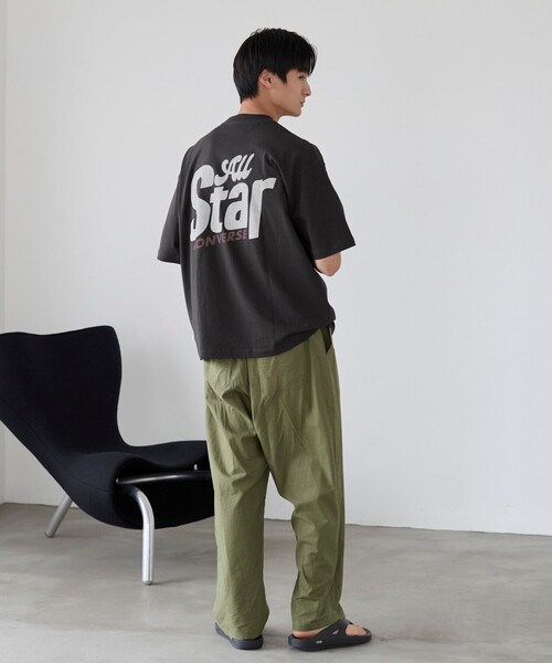 CONVERSE（コンバース）の「CONVERSE（コンバース）ヴィンテージプリントTシャツ（Tシャツ/カットソー・メンズ・ホワイト/ダークグリーン/オフホワイト/その他1/ダークグレー/ロイヤルブルー・S/M/L/XL）」の22枚目の写真