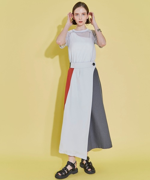 foufou カードボード ラップ スカート skirt – THE MUSEUM foufou