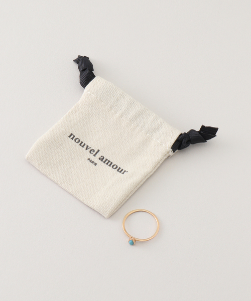 journal standard L'essage(ジャーナルスタンダードレサージュ)の「【NOUVEL AMOUR/ヌーベルアムール】RING ENJOY:リング(リング・レディース・サックスブルー・54cm/56cm)」の3枚目の写真
