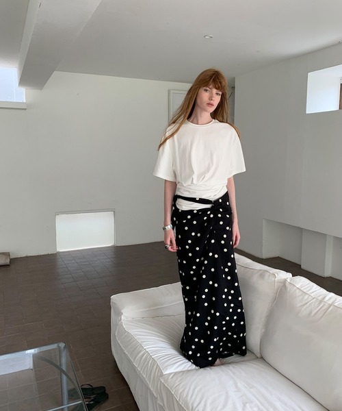 STUDIO NICHOLSON ウエストリボンスカート STUDIO NICHOLSON ウエストリボンスカート