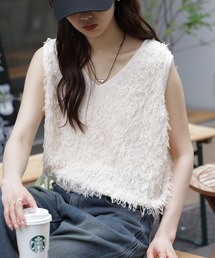 FREE'S MART | シャギーニットベスト(ニット/セーター)