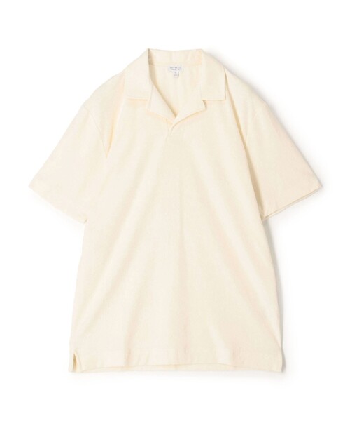 SUNSPEL サンスペル　ポロシャツ L ホワイト SUNSPEL サンスペル ポロシャツ L ホワイト