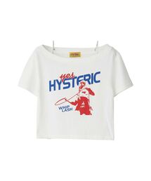 HYSTERIC GLAMOUR | WHIP LASH ショート丈Tシャツ(Tシャツ/カットソー)