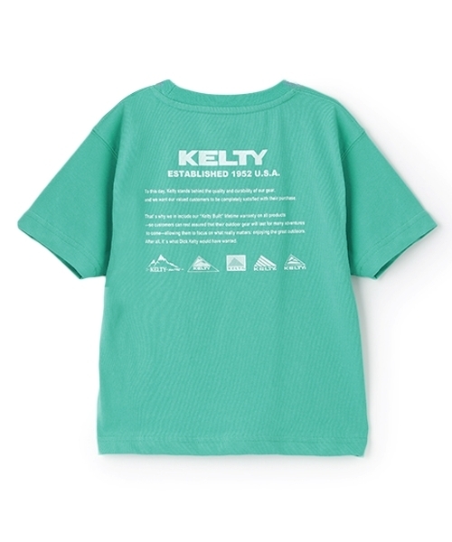 minimal（ミニマル）の「【接触冷感】【KELTY】グラフィックアソートTシャツ（Tシャツ/カットソー・キッズ・マスタード/レインボー/ピンク/ホワイト/ラベンダー/カラフル/グリーン系その他/ブラック・140cm/130cm/110cm/100cm/120cm）」の9枚目の写真