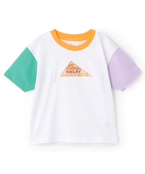 minimal（ミニマル）の「【接触冷感】【KELTY】グラフィックアソートTシャツ（Tシャツ/カットソー・キッズ・マスタード/レインボー/ピンク/ホワイト/ラベンダー/カラフル/グリーン系その他/ブラック・140cm/130cm/110cm/100cm/120cm）」の18枚目の写真