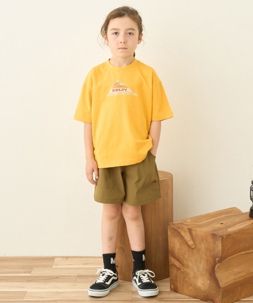 minimal（ミニマル）の「【接触冷感】【KELTY】グラフィックアソートTシャツ（Tシャツ/カットソー・キッズ・マスタード/レインボー/ピンク/ホワイト/ラベンダー/カラフル/グリーン系その他/ブラック・140cm/130cm/110cm/100cm/120cm）」の20枚目の写真