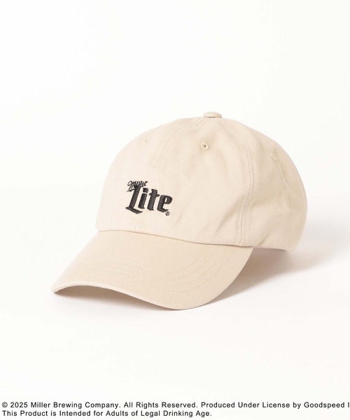 GLOBAL WORK(グローバルワーク)の「Beer*CAP/571653(キャップ・レディース・ライトベージュ/ダークネイビー・ONE SIZE)」の2枚目の写真