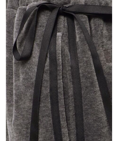 EMODA(エモダ)の「サイドリボンベロアパンツ(その他パンツ・レディース・グレー/ブラック・FREE)」の20枚目の写真