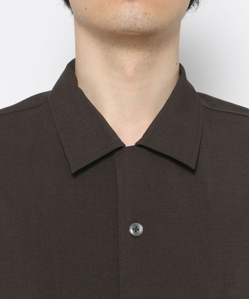 HARE（ハレ）の「【SET UP対応】シックリラックスポケットシャツ(HARE)（シャツ/ブラウス・メンズ・グレー/ブラック/ブラウン・MEDIUM/SMALL）」の19枚目の写真