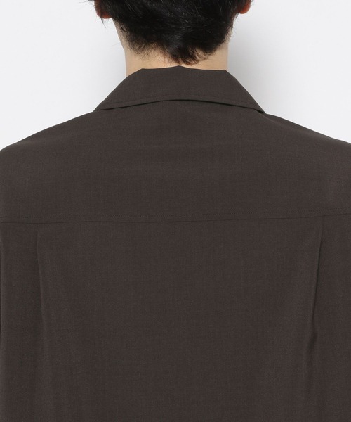 HARE（ハレ）の「【SET UP対応】シックリラックスポケットシャツ(HARE)（シャツ/ブラウス・メンズ・グレー/ブラック/ブラウン・MEDIUM/SMALL）」の20枚目の写真