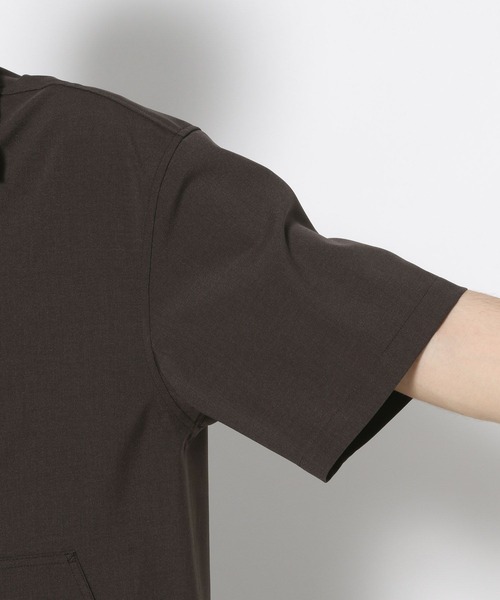 HARE（ハレ）の「【SET UP対応】シックリラックスポケットシャツ(HARE)（シャツ/ブラウス・メンズ・グレー/ブラック/ブラウン・MEDIUM/SMALL）」の21枚目の写真