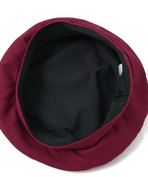 algy（アルジー）の「チェーン付きベレー帽（ハンチング/ベレー帽・キッズ・ブラック/エンジ・MEDIUM/SMALL）」の9枚目の写真