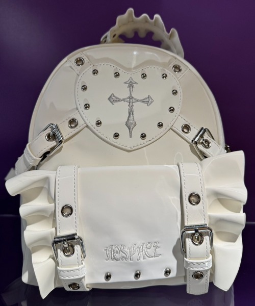 A'GEM/9 × .kom 『AOSPACE』 /ハートクロススタッズバックパック