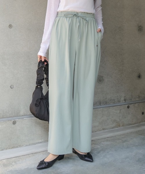 Bab(バブ)の「【S・M・Lサイズ展開】すっきりリラクシーパンツ(その他パンツ・レディース・ブラック/ライトグリーン/ベージュ・MEDIUM/SMALL)」の21枚目の写真