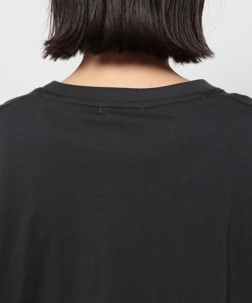 niko and...(ニコアンド)の「レースドッキングTシャツ(Tシャツ/カットソー・レディース・チャコール/ホワイト/オフホワイト・MEDIUM/LARGE)」の9枚目の写真