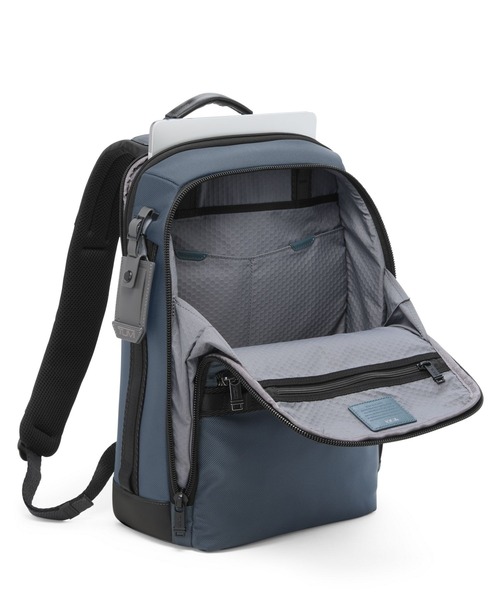 TUMI(トゥミ)の「ALPHA BRAVO 「ダイナミック」バックパック(A4/PC15インチまで対応)(バックパック/リュック・メンズ・グレイッシュブルー・FREE)」の2枚目の写真