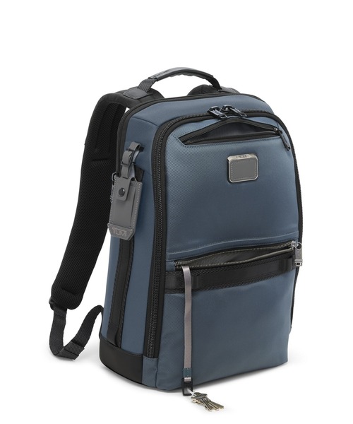 TUMI(トゥミ)の「ALPHA BRAVO 「ダイナミック」バックパック(A4/PC15インチまで対応)(バックパック/リュック・メンズ・グレイッシュブルー・FREE)」の3枚目の写真