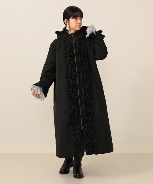 22AW✨CAROLINA GLASER キルティング配色コート ブラック 楽天市場】CAROLINA GLASER / キルティング ロングコート