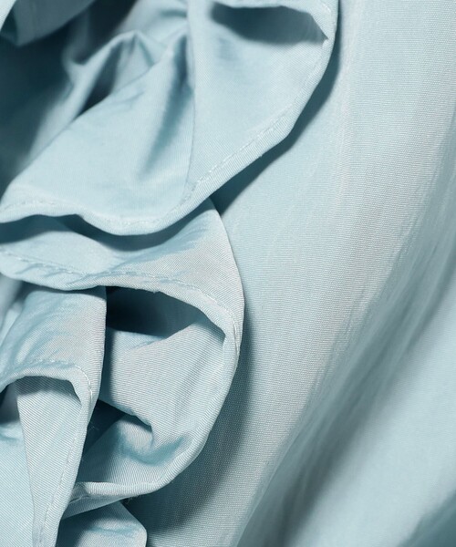 セール】フリルロングコート（その他アウター）｜CAROLINA GLASER