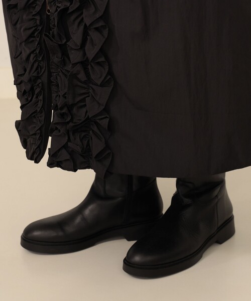 フリルロングコート（その他アウター）｜CAROLINA GLASER