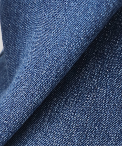 NEEDBY heritage（ニードバイヘリテージ）の「NEEDBY HERITAGE/ニードバイ ヘリテージ SLOBE別注 FRED デニム（デニムパンツ・レディース・サックスブルー/ブルー・26cm/25cm/24cm）」の4枚目の写真