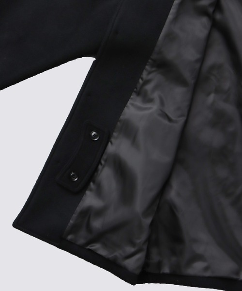 FIDELITY(フィデリティ)の「DOUBLE BEAVER SINGLE PEA COAT / ピーコート(ピーコート・メンズ・チャコール/ブラック・LARGE/MEDIUM)」の11枚目の写真