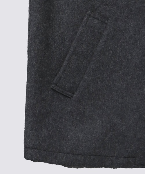 FIDELITY(フィデリティ)の「DOUBLE BEAVER SINGLE PEA COAT / ピーコート(ピーコート・メンズ・チャコール/ブラック・LARGE/MEDIUM)」の16枚目の写真