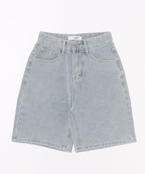 urge:(アージコロン )の「【URGE:】デニム ハーフ パンツ(デニムパンツ・レディース・ブルー/ホワイト/ネイビー・SMALL/MEDIUM/LARGE/X-LARGE)」の5枚目の写真