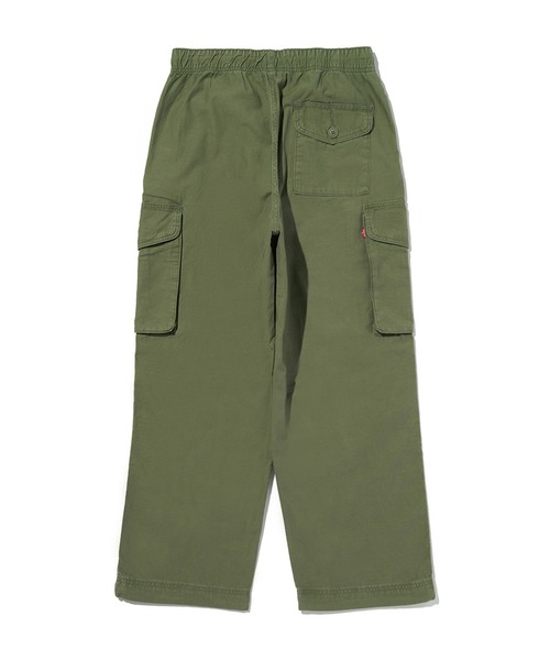 ✨y2k！w36！LEVI'S カーゴパンツ カーキ ミリタリー グランジ Levi's リーバイス CARGO LOOSE STRAIGHT カーゴパンツ メンズ