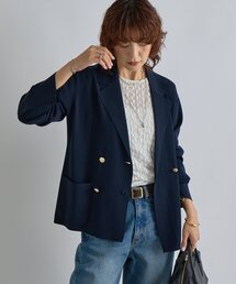 RIVE DROITE | 予約【季節の変わり目に/接触冷感】ニットジャケット(テーラードジャケット)